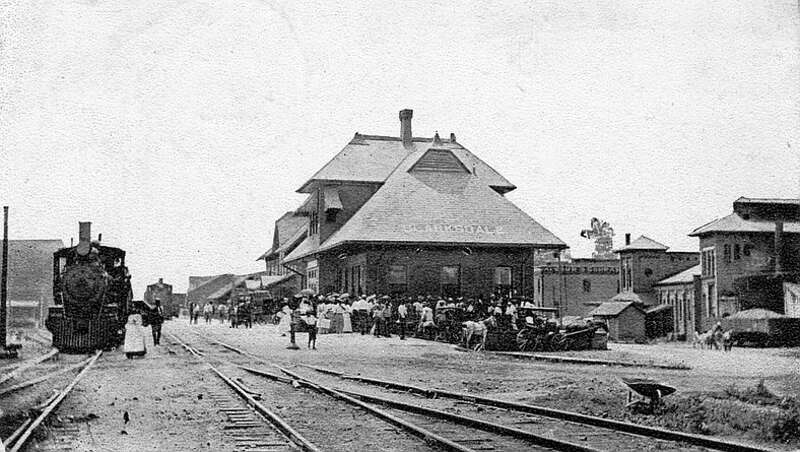 Yazoo and Mississippi Valley/Illinois Central Passenger Depot in Clarksdale, Mississippi