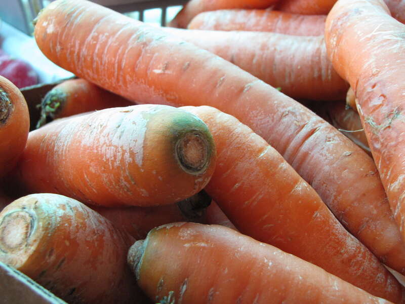 Fruits and vegetables for sale on August 5, 2012 at Eastern Market in Washington DC.
More at The Schumin Web:
&amp;lt;a href=&quot;https://www.schuminweb.com/photography/fruit-stands/&quot; rel=&quot;noreferrer