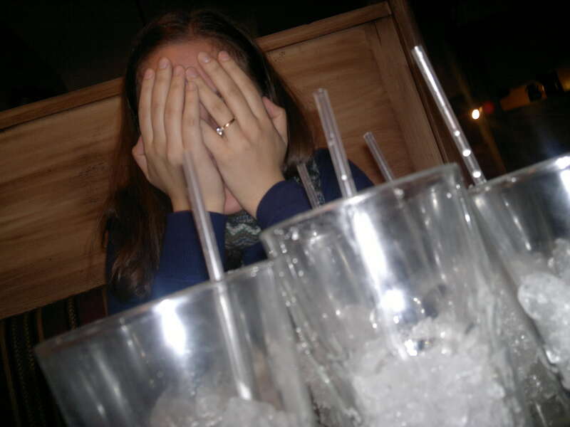 End of 3 tasty margaritas