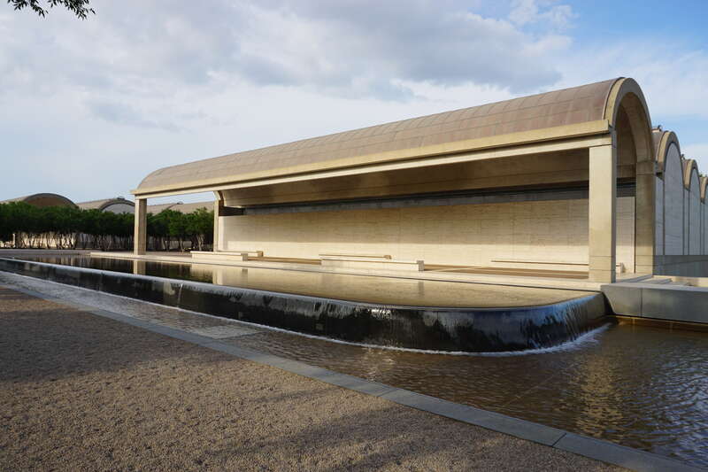 The Kimbell Art Museum in Fort Worth, Texas (United States).