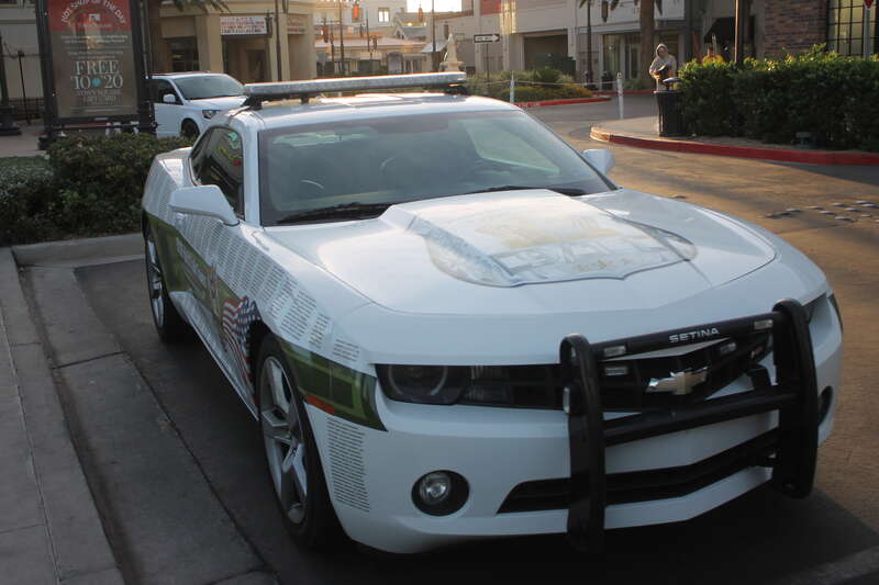 Angel 2 of Fueled by the Fallen parked in preparation for Ride for Kids 2019 in Las Vegas. Ride for kids is a nation-wide event that raises money for the Pediatric Brain Tumor Foundation.