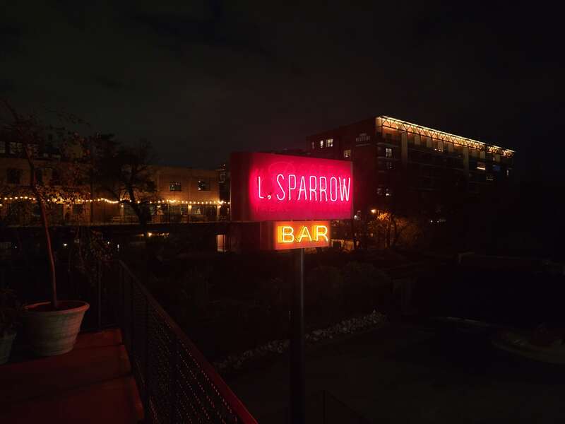 Little Sparrow sign, Atlanta Georgia