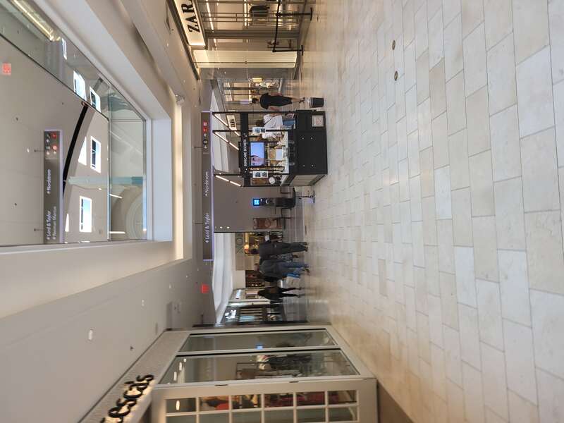 Locations at Westfield Plaza Mall, in Paramus, New Jersey. Taken in May