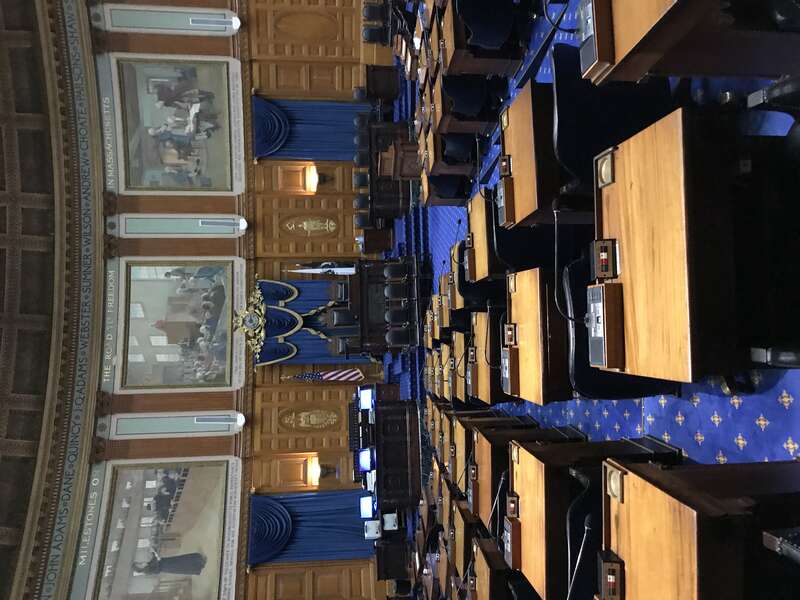 Massachusetts State House interior