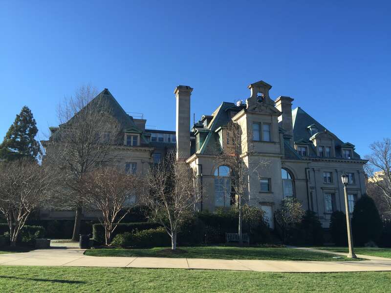 National Cathedral School, Washington, DC: Hearst Hall, east side