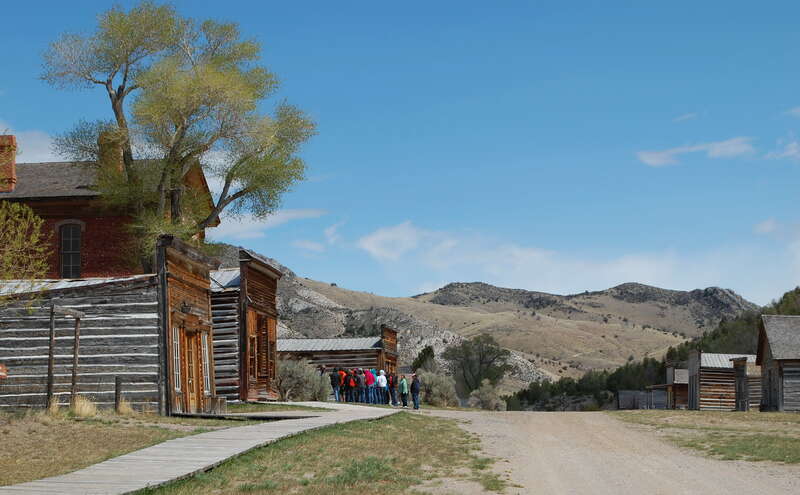 Along the Nez Perce National Historic Trail, Bannack State Park near Dillon, MT.  US Forest Service photo, by Roger Peterson