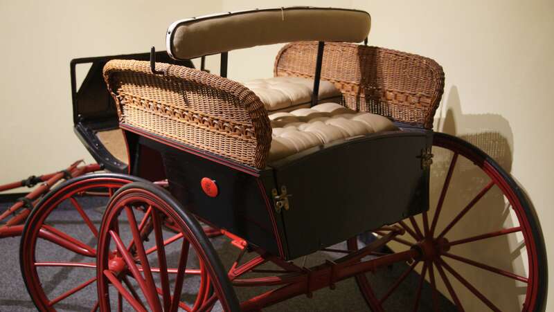 Childs play carriage Old Capital Building Museum Artifact