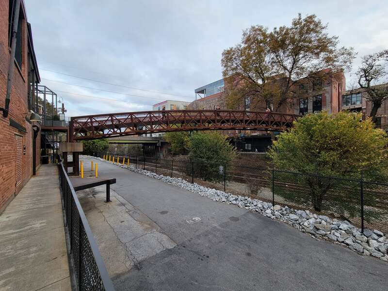Pedestrian bridge, Atlanta Georgia