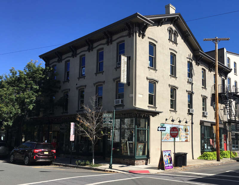 Built in 1839, the building is now an antiques mall. It was added to the New Jersey Register of Historic Places in 1981.