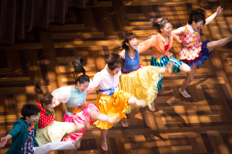 During the Honolulu Festival activities.