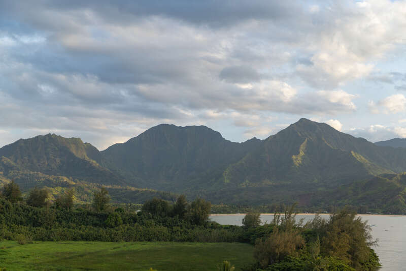 Princeville Küste Kauai Hawaii