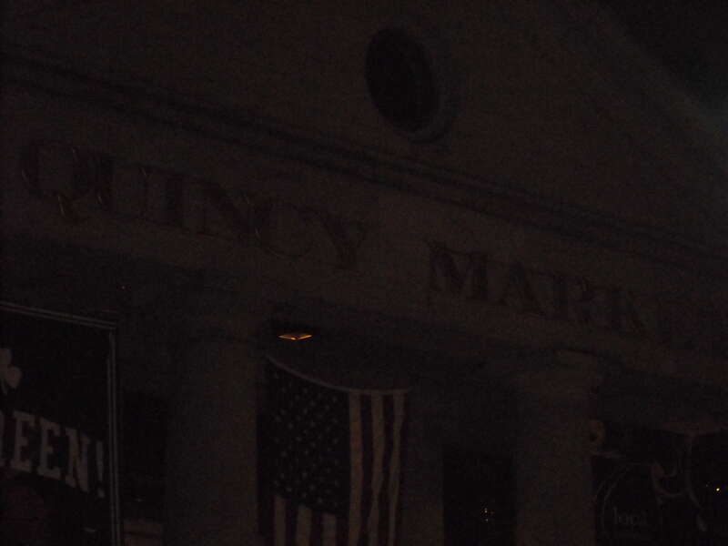 Quincy Market - photo taken june 2010 while the boston celtics were competing in the nba finals.