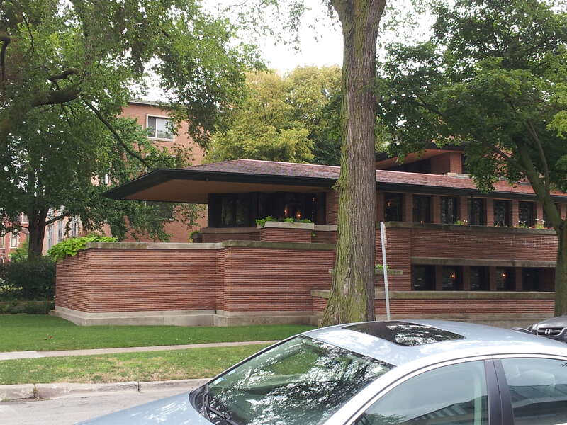 Robie House (Frank Lloyd Wright) - Chicago IL {juli 2012}