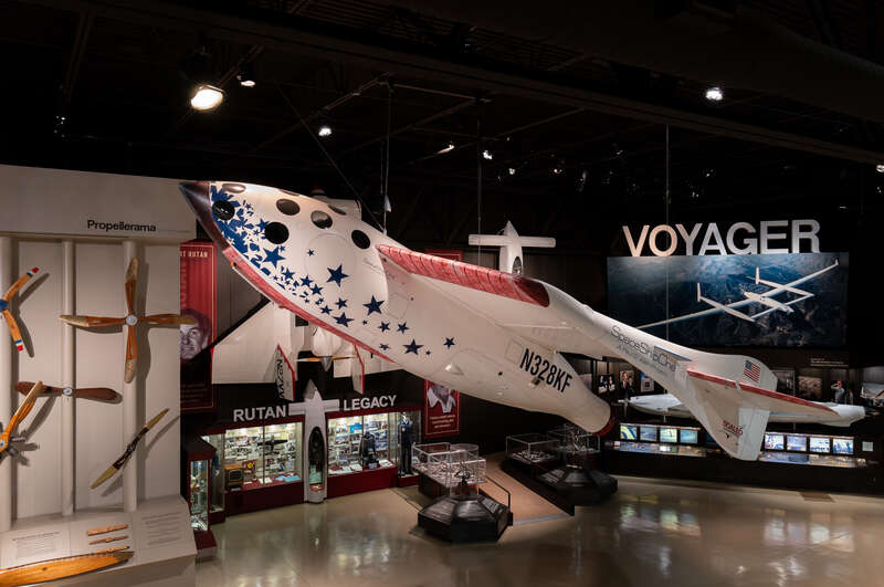 Spaceship One replica, EAA Aviation Museum, Oshkosh, Wisconsin, US