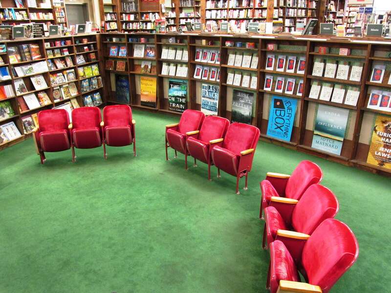 Tattered Cover bookstore at 2526 East Colfax Avenue, Denver, Colorado. This is a great bookstore, well worth visiting if you are in the Denver area. After some garden tours in the nearby Denver Botanic Garden,  I spent a few pleasant hours browsing