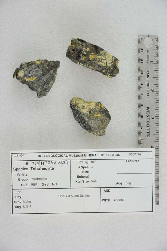 Coeur d'Alene District
Idaho, USA

754