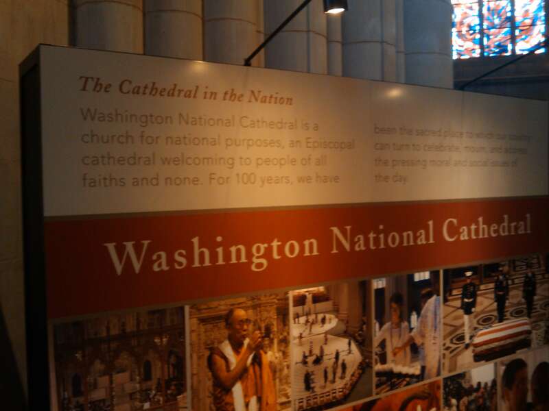 That's very interesting, a "cathedral welcoming to people of all  faiths and NONE"