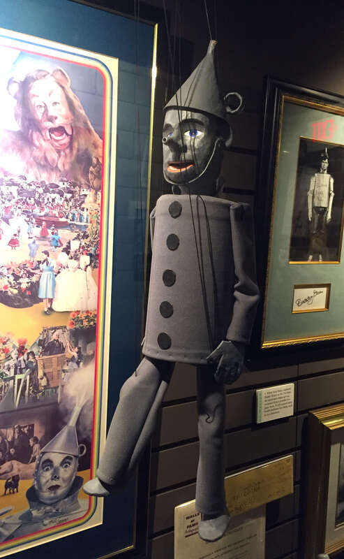 A Tin Man Marionette. Oz Museum display. Wamego, Kansas. April 2016.
