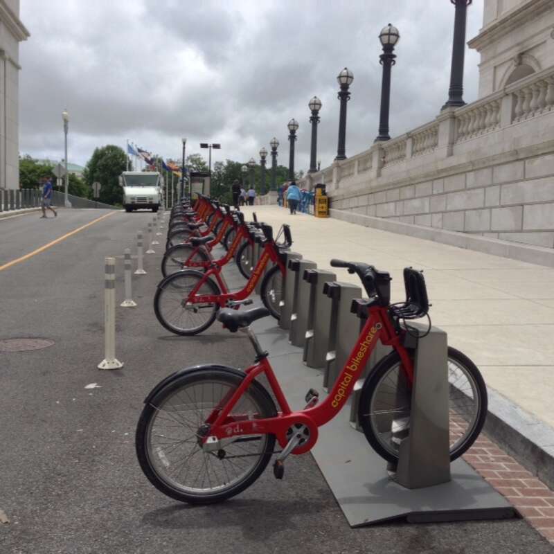 Bikeshare station at Unions Station/Columbus Circle has been expanded by 8 docks from 31 to 39.