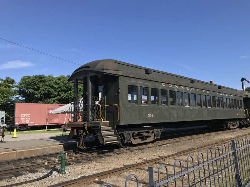 Valley Railroad #501 (ex-DL&amp;amp;W) at Essex in July 2020.