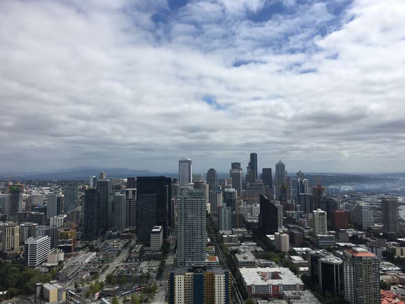View from Space Needle Observation Deck