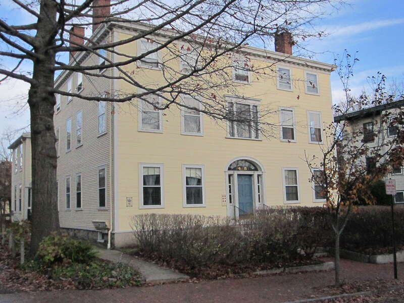 The William Minott House on Park Street in Portland, Maine
