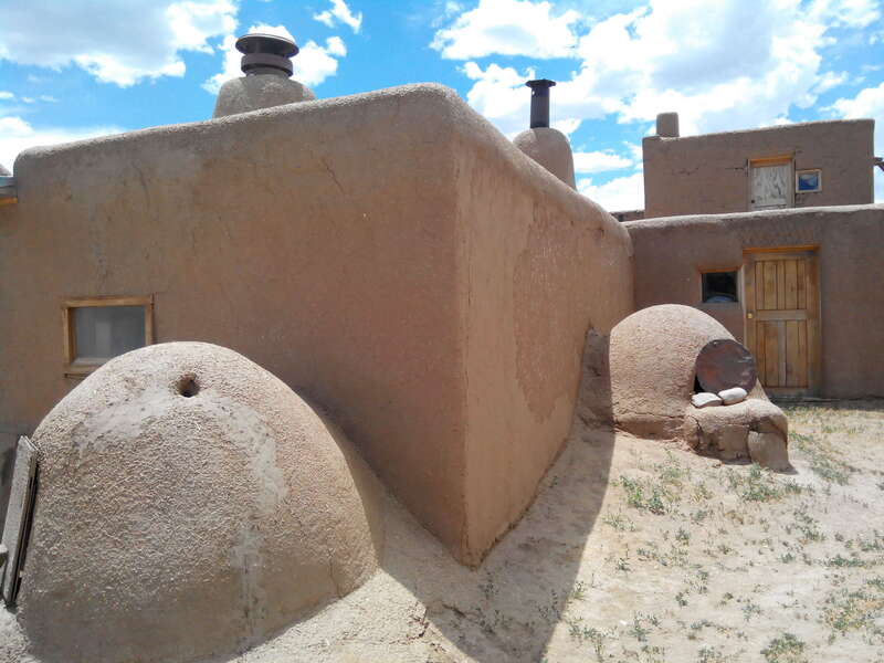 Adobe with Horno, Taos Pueblo, NM