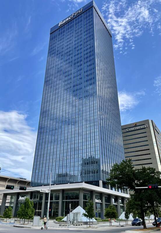 BancFirst Tower in Oklahoma City post-renovation.