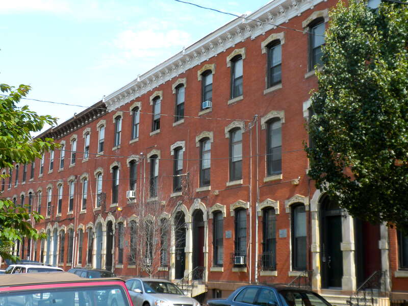 Drexel Development Historic District on the NRHP since November 14, 1982. District is roughly bounded by Pine, Delancey, 39th and 40th Streets in the University City neighborhood of west Philadelphia.