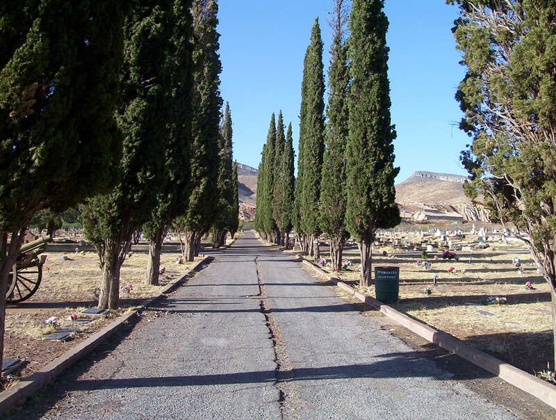 Evergreen Cemetery in Bisbee Arizona