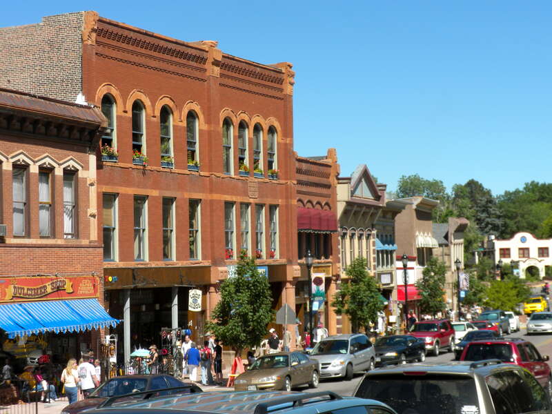 700 block of Manitou Avenue (north side - even numbers) in the Manitou Springs Historic District.  The HD has been on the NRHP since October 7, 1983	and is roughly bounded by El Paso Boulevard, Ruxton Ave., U.S. Route 24, and Iron Mt. Ave., Manitou
