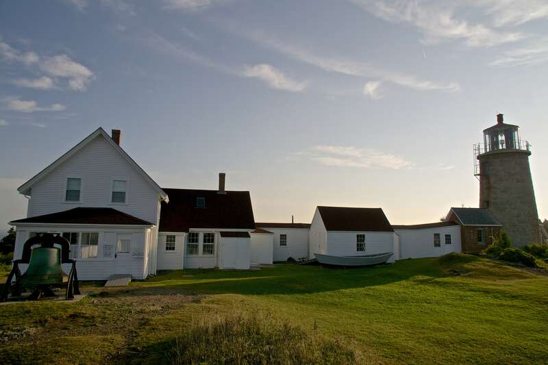 Monhegan Island Lighthouse and Quarters, Monhegan Island Monhegan