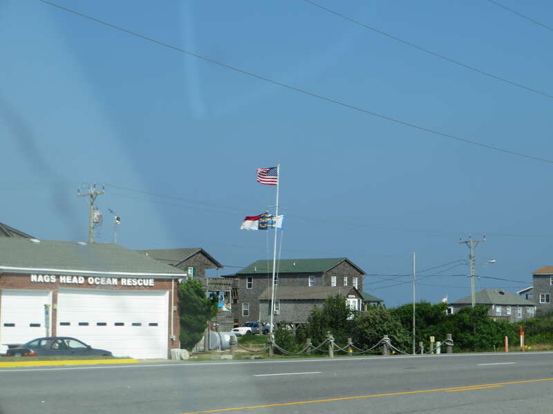 Nags Head is a town in Dare County, North Carolina, United States. The population was 2,757 at the 2010 census.
Early maps of the area show Nags Head as a promontory of land characterized by high sand dunes visible from miles at sea. The origin of