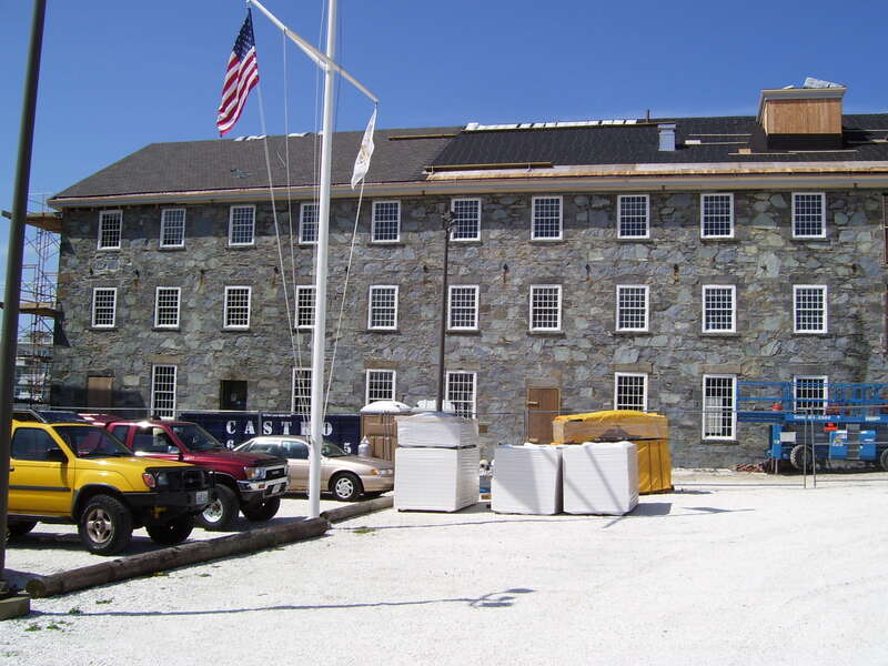 This is my 2008 photo of the Newport Steam Factory.