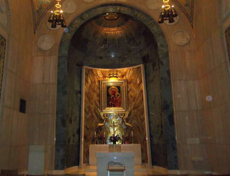 Our Lady of Czestochowa Chapel at the Basilica of the National Shrine of the Immaculate Conception in Washington, D.C.