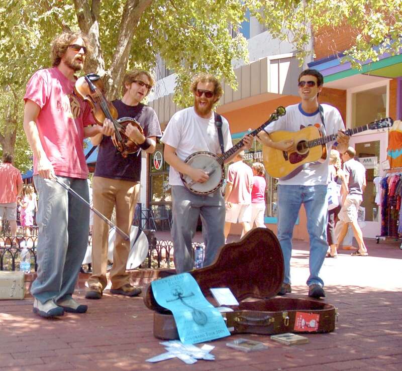 Packway Handle Band, from Athens, GA caught on the street in Boulder, CO.