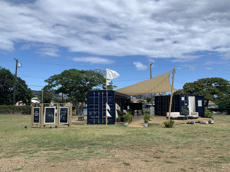 A Parley for the Oceans &quot;AIR Station&quot; at Bishop Museum in Honolulu, Hawaii