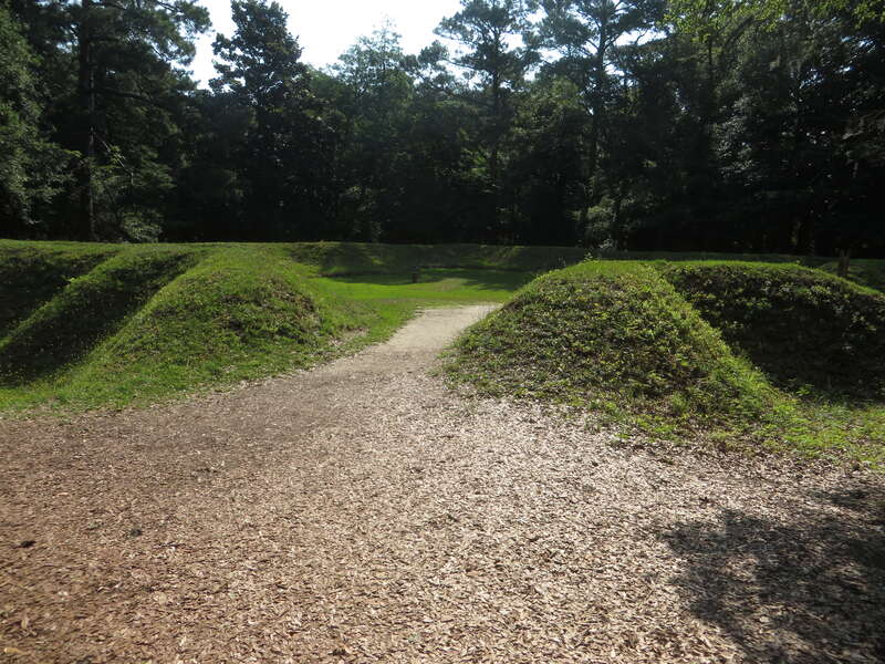 Fort Raleigh National Historic Site preserves the location of Roanoke Colony, the first English settlement in the present-day United States. The site was preserved for its national significance in relation to the founding of the first English