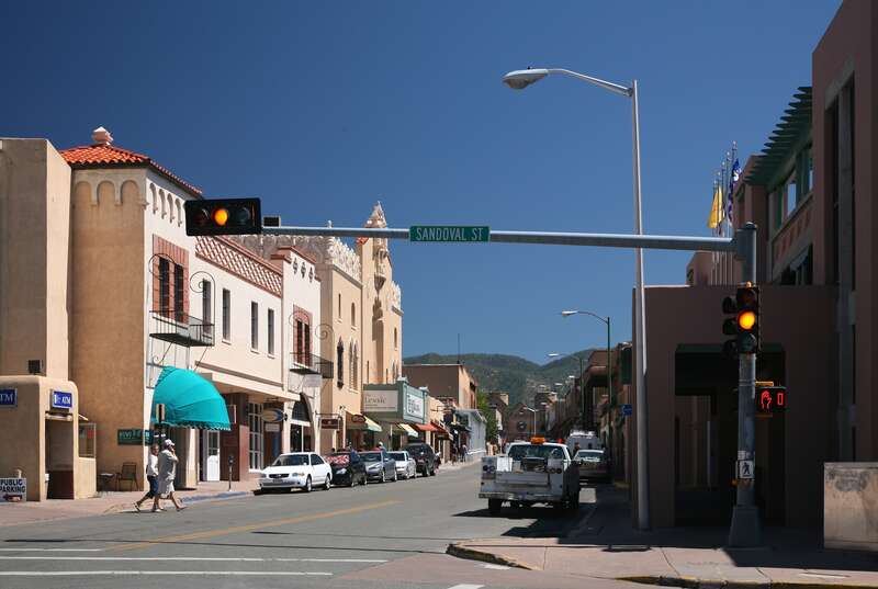 Downtown Santa Fe, New Mexico