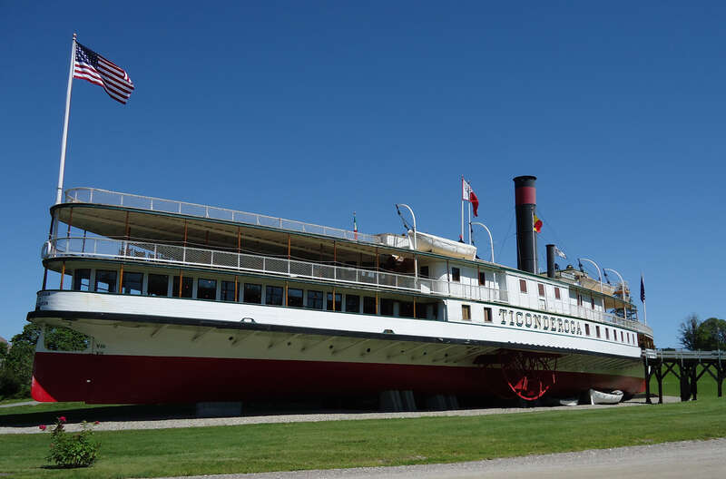 Sidewheel steamboat Ticonderoga at Shelburne Museum
Shelburne, VT, USA

National Registry of Historic Places #66000797