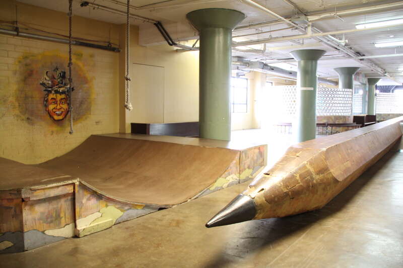 Skate Park inside of City Museum, St.Louis USA