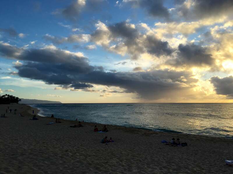 Image of Sunset Beach Park, O'ahu, Hawaii 