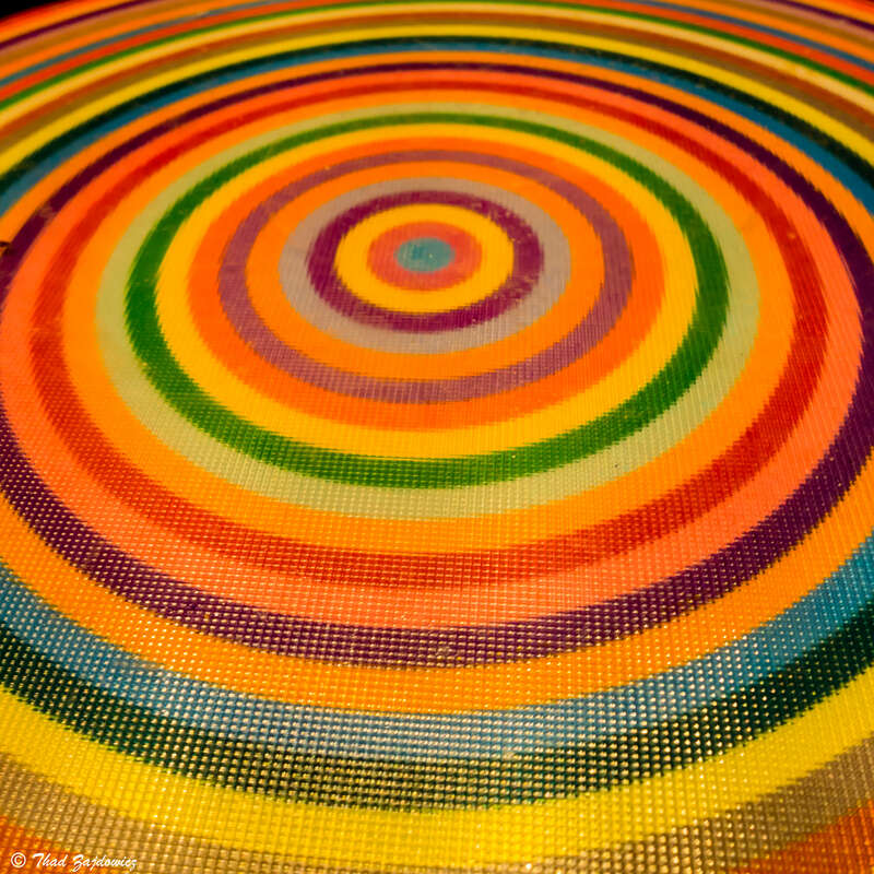 Glass trivet in our kitchen.

Bethesda, Maryland