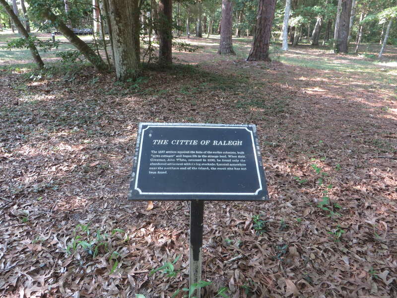 Fort Raleigh National Historic Site preserves the location of Roanoke Colony, the first English settlement in the present-day United States. The site was preserved for its national significance in relation to the founding of the first English