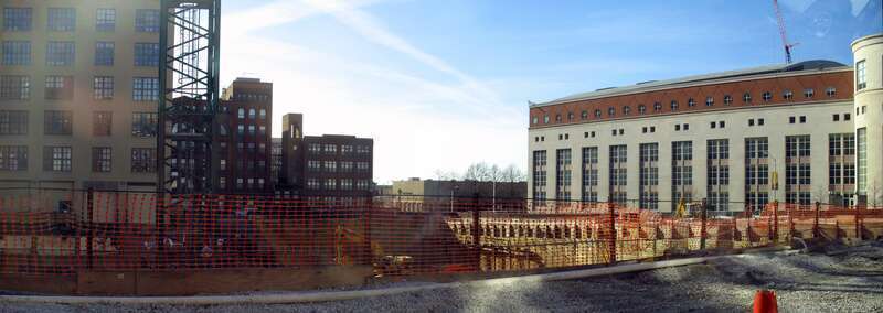 Lombard Street between Paca Street and Greene Street, Baltimore, Maryland
