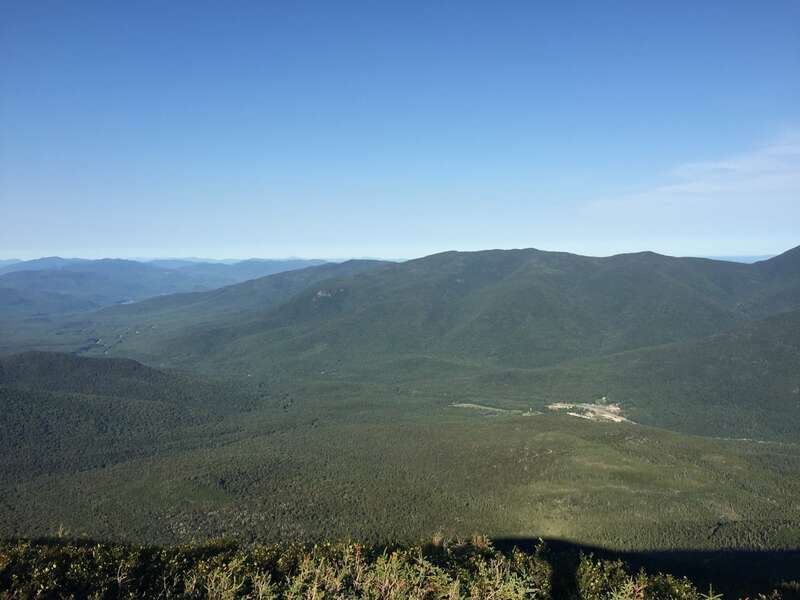 View east-northeast from the Mount Washington Auto Road at about mile 5.1 (about 4740 feet above sea level) in Thompson and Meserve's Purchase Township, Coos County, New Hampshire