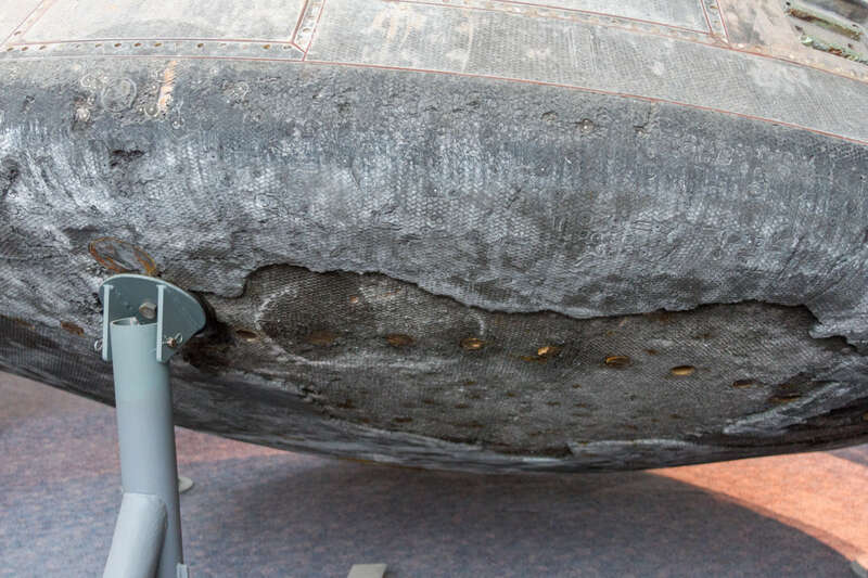 The Apollo 12 spacecraft at the Virginia Air and Space Center in March 2018.