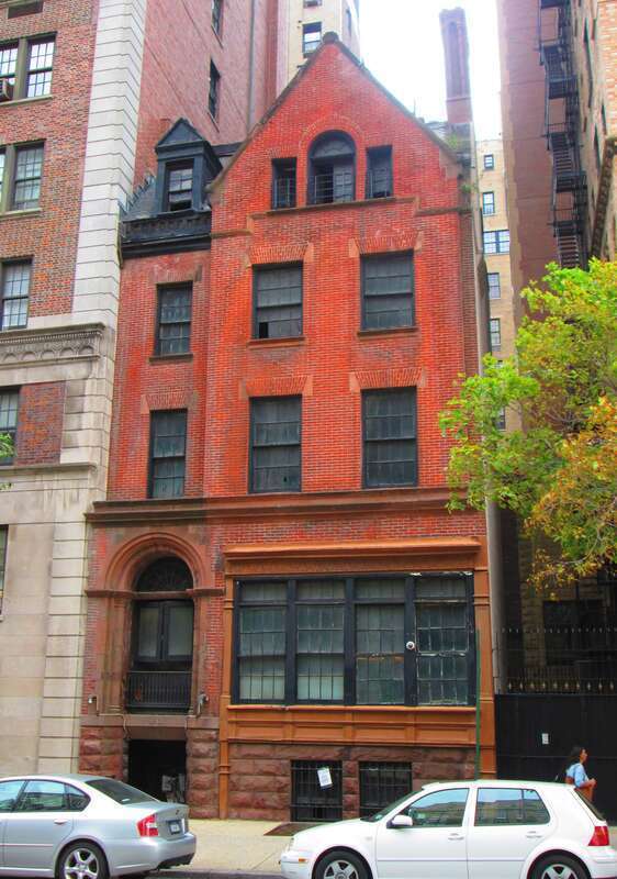 890 Park Avenue between East 78th and 79th Streets was built in 1884-85 and was designed in the Queen Anne style by James E. Ware. It is located in the Upper East Side Historic District.  (Source: UES HD Designation Report)