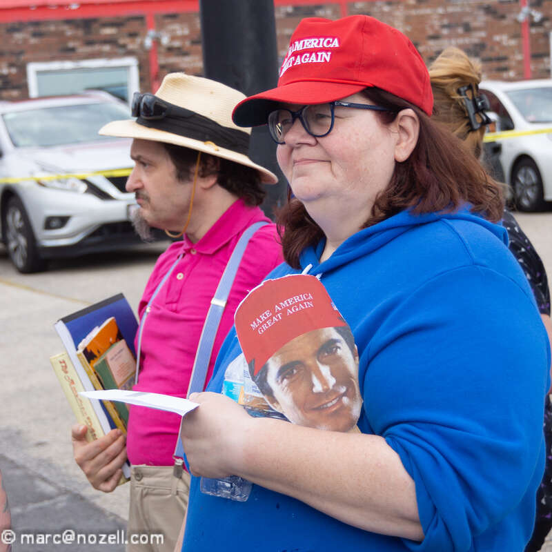 Another QAnon nutter - JFK, Jr fan is the give away