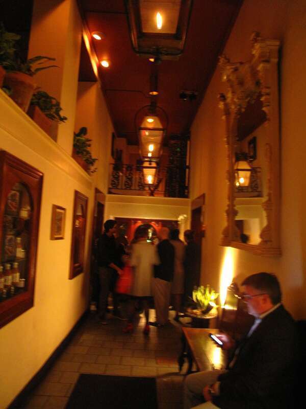 Arnaud's Restaurant, New Orleans. Interior.